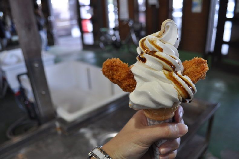 Kem hàu chiên giòn